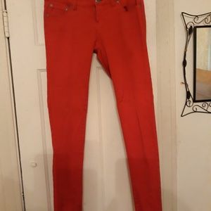 CP Red Skinny Jeans